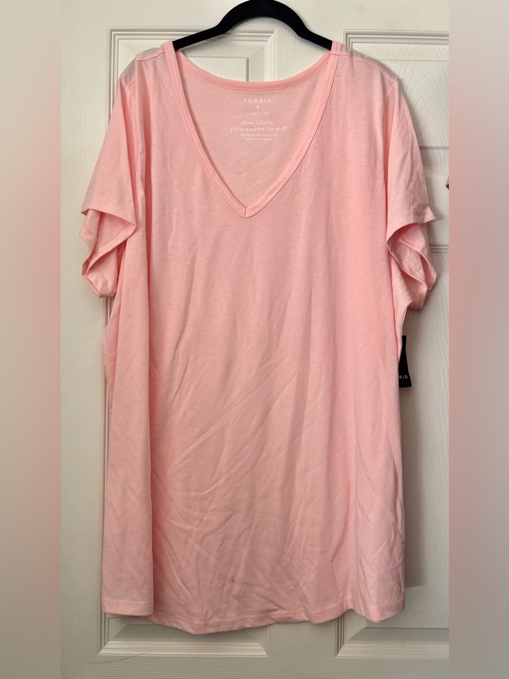 Torrid Girlfriend Tee - “Impatiens Pink” SOLD OUT SIZE 4 NWT